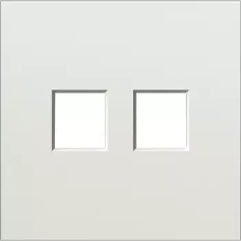 Накладка 2-я для розеток RJ45,TV,SAT, шампань Donel S08 DS86951