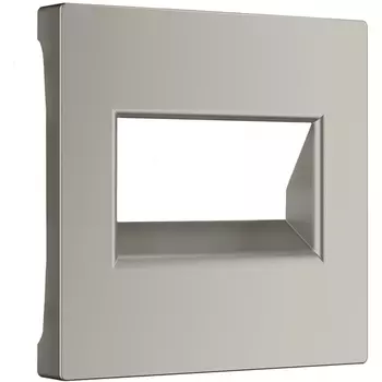 Накладка для двойной розетки Еthernet RJ-45 (дымчатый) Werkel W1291104