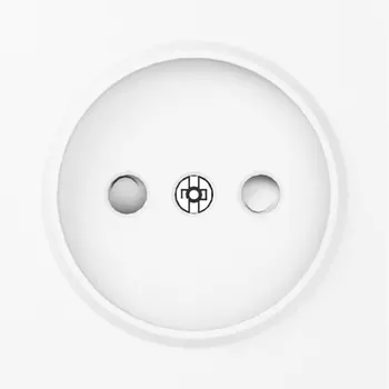 Накладка для розетки без заземления, со шторками 16A 250 В~, глянцевый белый Donel A07 DE21603