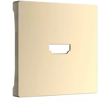 Накладка для розетки HDMI (шампань) Werkel WL11-HDMI-CP (a040908)