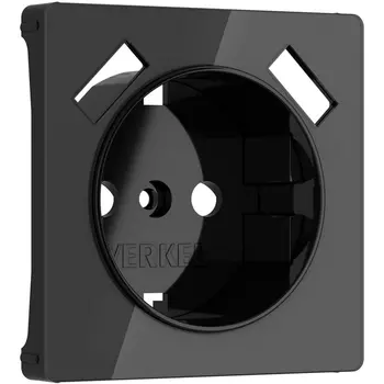 Накладка для розетки USB (черный акрил) Werkel W1179548 (a064050)