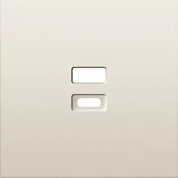 Накладка для розеток USB, слоновая кость Donel S08 DS28655