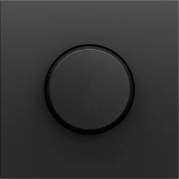 Накладка для светорегулятора поворотного, черный графит Donel S08 DS65057