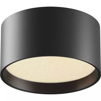 Накладной потолочный светильник светодиодный Maytoni Glare C091CL-12W3K-B