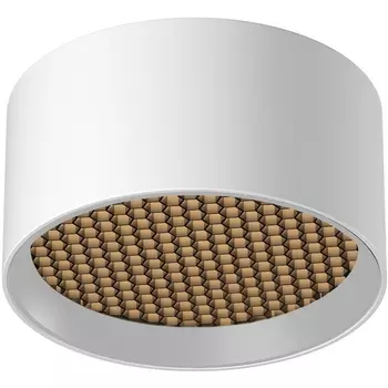 Накладной потолочный светильник влагостойкий LED Maytoni Glare C122CL-L7-3K-W