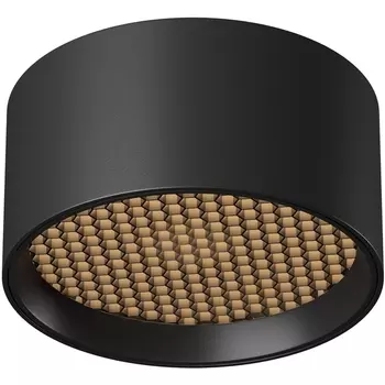 Накладной потолочный светильник влагостойкий LED Maytoni Glare C122CL-L7-3K-B