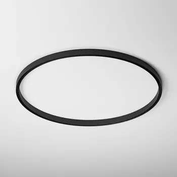 Накладной радиусный шинопровод магнитный 48V Elektrostandard Slim Magnetic 85161/00 черный ? 1200мм