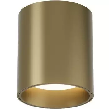 Накладной светильник Denkirs Shine Tube DK2610-SB 10W сатинированная латунь