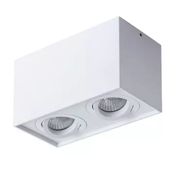 Накладной светильник Arte Lamp Factor A5544PL-2WH форма куба