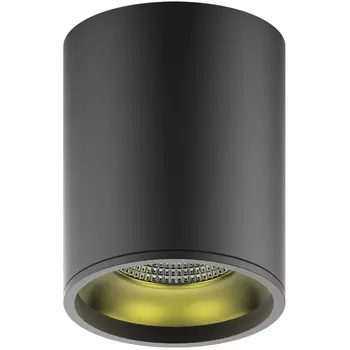 Накладной светильник Gauss Overhead HD008 12W 900lm 3000K IP20 черный LED