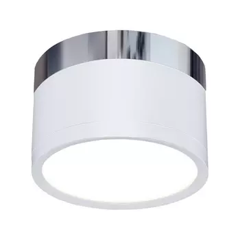 Накладной светильник светодиодный 10W 4200K Elektrostandard DLR029 белый матовый/хром