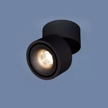 Накладной светильник светодиодный DLR031 15W 4200K Elektrostandard Klips 3100 черный матовый