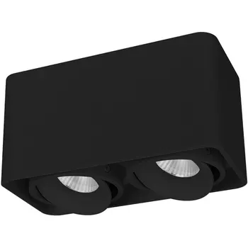 Накладной светильник LED SP-CUBUS-S195x100-2х8W Day4000 (BK, 45 deg, 230V) (Arlight, IP20 Металл, 3 года) 036056