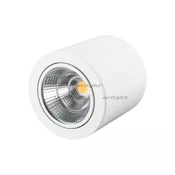 Накладной светильник LED SP-FOCUS-R140-30W Day White (Arlight, IP20 Металл, 3 года) 021428