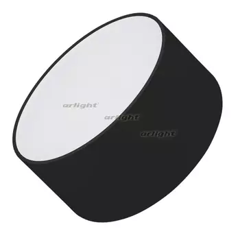 Потолочный светильник LED круглый SP-RONDO-140B-18W Warm White (Arlight, IP40 Металл) 022903