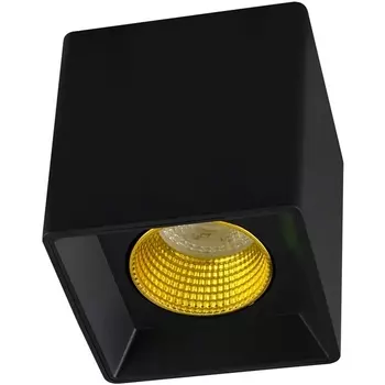 Накладной светильник светодиодный DK3080-BK+YE (Denkirs)