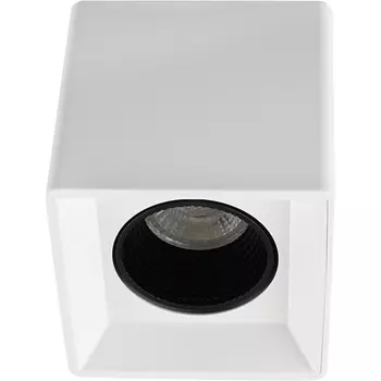 Накладной светильник светодиодный Denkirs DK3030 DK3080-WH+BK форма куба