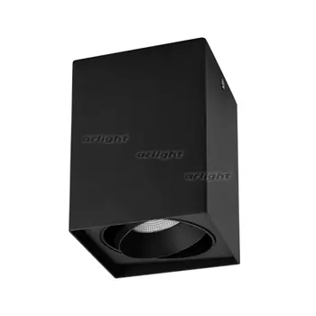 Светильник SP-CUBUS-S100x100BK-11W Warm White 40deg (IP20 Металл) 023082 (Arlight)