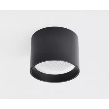 Накладной светильник влагостойкий светодиодный Italline IT02-007 black 3000K