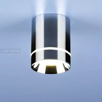Накладной светодиодный светильник DLR021 9W 4200K хром Elektrostandard Topper