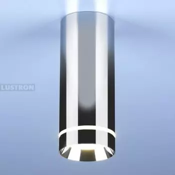 Накладной светодиодный светильник DLR022 12W 4200K хром Elektrostandard Topper