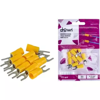 Наконечник-вилка 10 шт. duwi 26713 3 Duwi