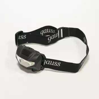 Налобный фонарь светодиодный с выключателем IP42 Gauss GF306