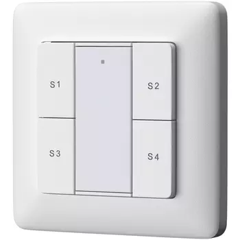 Настенная панель управления 4-х кнопочная DALI DT6 для одной группы и 4-х сцен Maytoni 721052