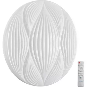 Настенно-потолочный Sonex Himar 7686/EL PALE пластик/белый LED 70Вт 3000-6000К D480 IP43 пульт ДУ