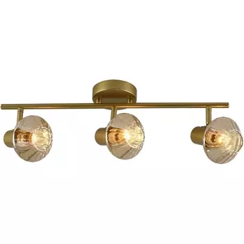 Настенно-потолочный спот Escada Gerda 674/3P 3x40Вт E14, металл, золото
