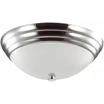 Настенно-потолочный светильник круглый хром E27 2*60W Lumion Kayla 5261/2C