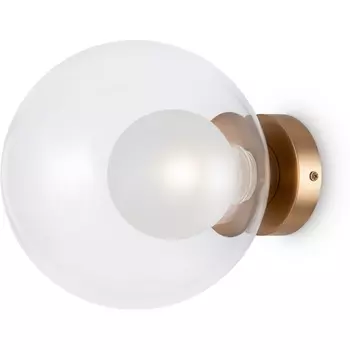 Настенно-потолочный светильник Maytoni Basic form MOD521WL-01G3 в форме шара