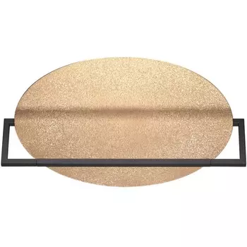 Настенно-потолочный светильник Odeon Light Lunar 7016/20WL золотой ice crack/металл/акрил поворотный на 360 LED 1*20W LUNAR