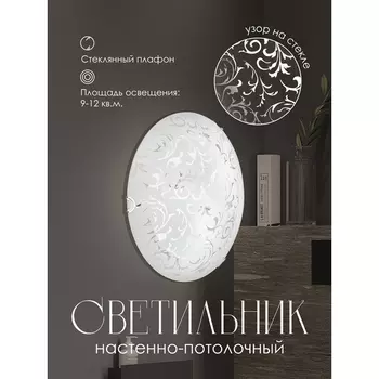 Настенно-потолочный светильник R1001-2W-300 WT Мелодия Света WA1N 000059663