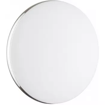 Настенно-потолочный светильник Sonex Ringo 7600/CL пластик/белый/хром LED 30Вт 4000К