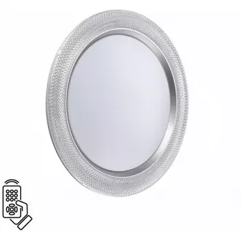 Настенно-потолочный светильник Sonex Vendy 7782/EL пластик/белый/серебро LED 70Вт пульт ДУ