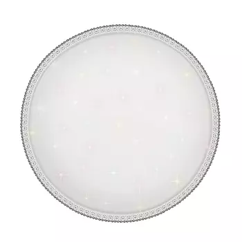 Настенно-потолочный светильник светодиодный диммируемый с пультом регулировкой цветовой температуры и ночным режимом ULI-D237 60W/SW/50 GEMINI (Uniel)