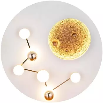 Настенно-потолочный светильник светодиодный Favourite Plaides 4630-5C шарики