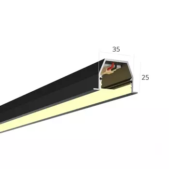 Настенно-потолочный светильник встраиваемый 6063 0412406