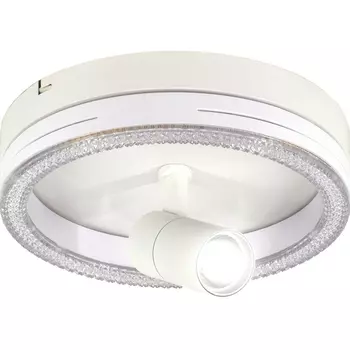 Настенно-потолочный светодиодный светильник Escada 20044LED 20044SMA/02LED WH 30Вт, металл/акрил, белый
