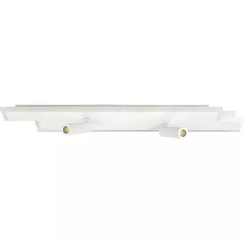 Настенно-потолочный светодиодный светильник Escada 20047Led 20047SMA/02LED WH 37Вт, металл/акрил, белый