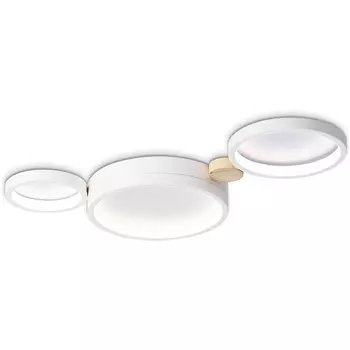 Настенно-потолочный светодиодный светильник с пультом Ambrella Comfort FL4812 кольцо