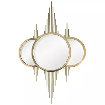 Настенное зеркало Garda Decor KFE1230 (Золото)