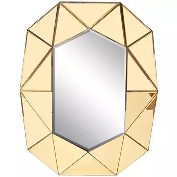 Настенное зеркало Garda Decor KFG132 (Золото)