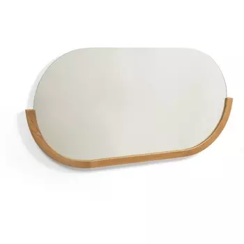 Настенное зеркало La Forma (ex Julia Grup) Rokia (Стекло,Дерево,Тик)