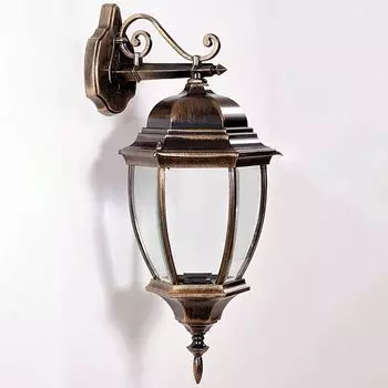 Настенный уличный фонарь 91202L Gb Oasis Light