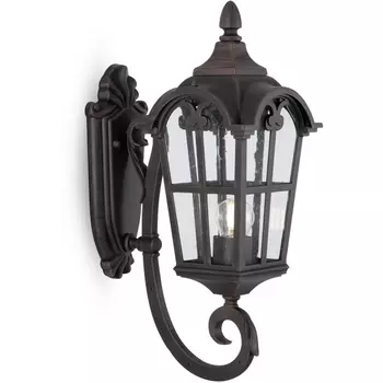 Настенный уличный фонарь IP44 Maytoni Albion O413WL-01BZ1