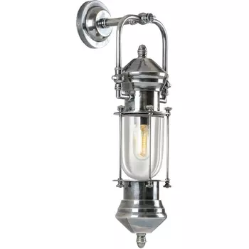 Настенный фонарь под старину уличный IP54 в виде керосиновой лампы Covali WL-59951