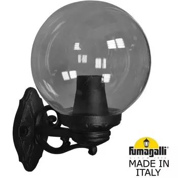 Настенный фонарь уличный IP55 Fumagalli GLOBE 250 G25.131.000.AZF1R в форме шара