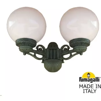 Настенный фонарь уличный IP55 Fumagalli GLOBE 250 G25.141.000.VYF1R в форме шара